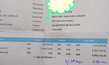 GWI Soroti Dugaan Hilangnya Sertifikat Jaminan Nasabah Di Bank BRI Cibaliung 