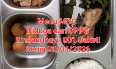 SPPG di Kecamatan Saketi Yang Dibangun Di Tepi Curam Disinyalir Rawan Longsor