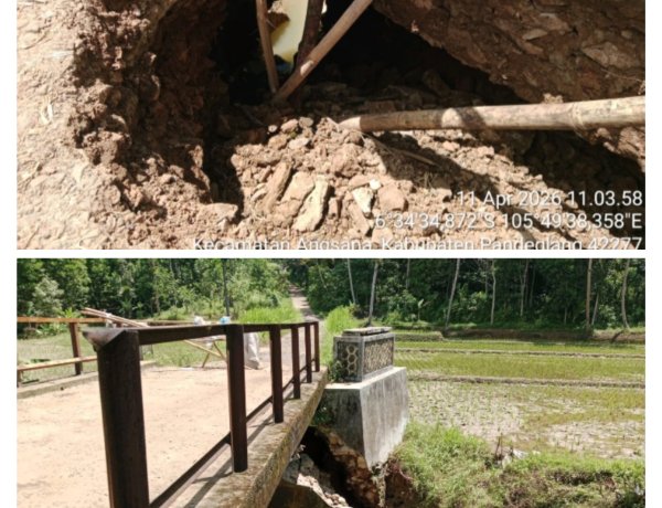 Jembatan Hancur, Pemerintah Diam: Warga Padaherang Dipaksa Bertaruh Nyawa Setiap Hari