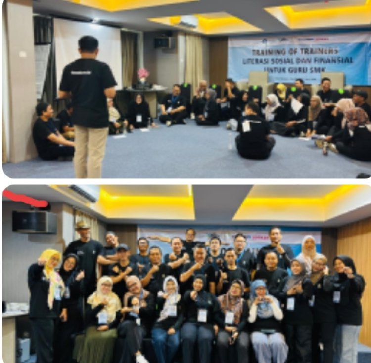 Bekerjasama dengan Dirjen Vokasi, Yayasan Amal Khair Yasmin mengadakan Kegiatan Training of Trainers Literasi Sosial dan Finansial untuk Guru SMK.