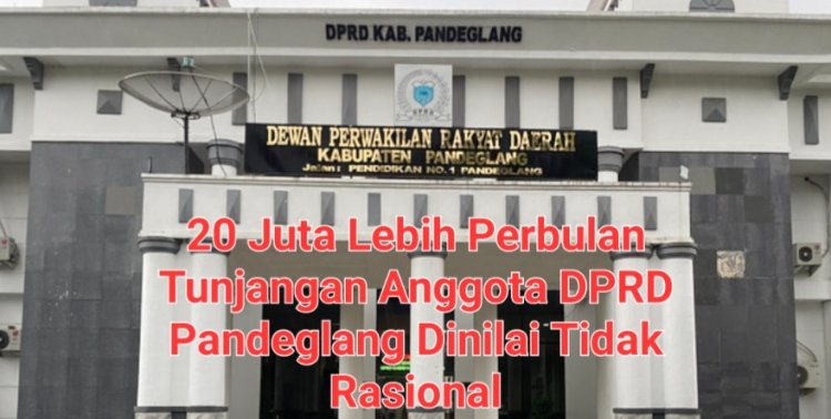 Tunjangan Perumahan Anggota DPRD Pandeglang 2024-2026 Dinilai Tidak Rasional, DPC AMIRA Pertanyakan Sampel Sewa Rumah