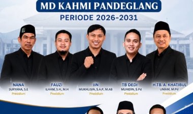 Lima Presidium MD KAHMI Terpilih Pada Musda IV, Segenap Pengurus DPD KNPI Pandeglang Sampaikan Selamat dan Sukses