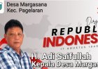 Kepala Desa Margasana Kecamatan Pagelaran Sampaikan Ucapan HUT RI ke-81 Tahun 2026