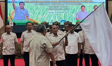 Dilantik Sebagai Ketua HKTI Pandeglang Periode 2026-2031, TB. Udi Juhdi Siap Dukung Swasembada Pangan Indonesia