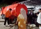 Warga Dua Desa di Sukaresmi di Beri Bantuan Air Bersih BPBD-PK Pandeglang