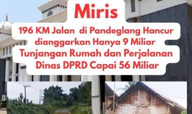 Kondisi Jalan Di Pandeglang Perlu Perhatian, Tunjangan Perumahan dan Perjalanan Dinas DPRD Malah Membengkak, AMIRA dan PERRA Nusantara Akan Lakukan Aksi Unras